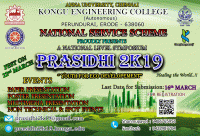 PRASIDHI 2K19 Technical Symposium Poster